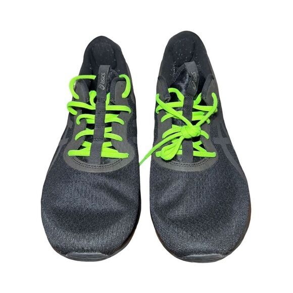 Men’s asic Black and Neon Green Athletic Shoes size 14 main image 5